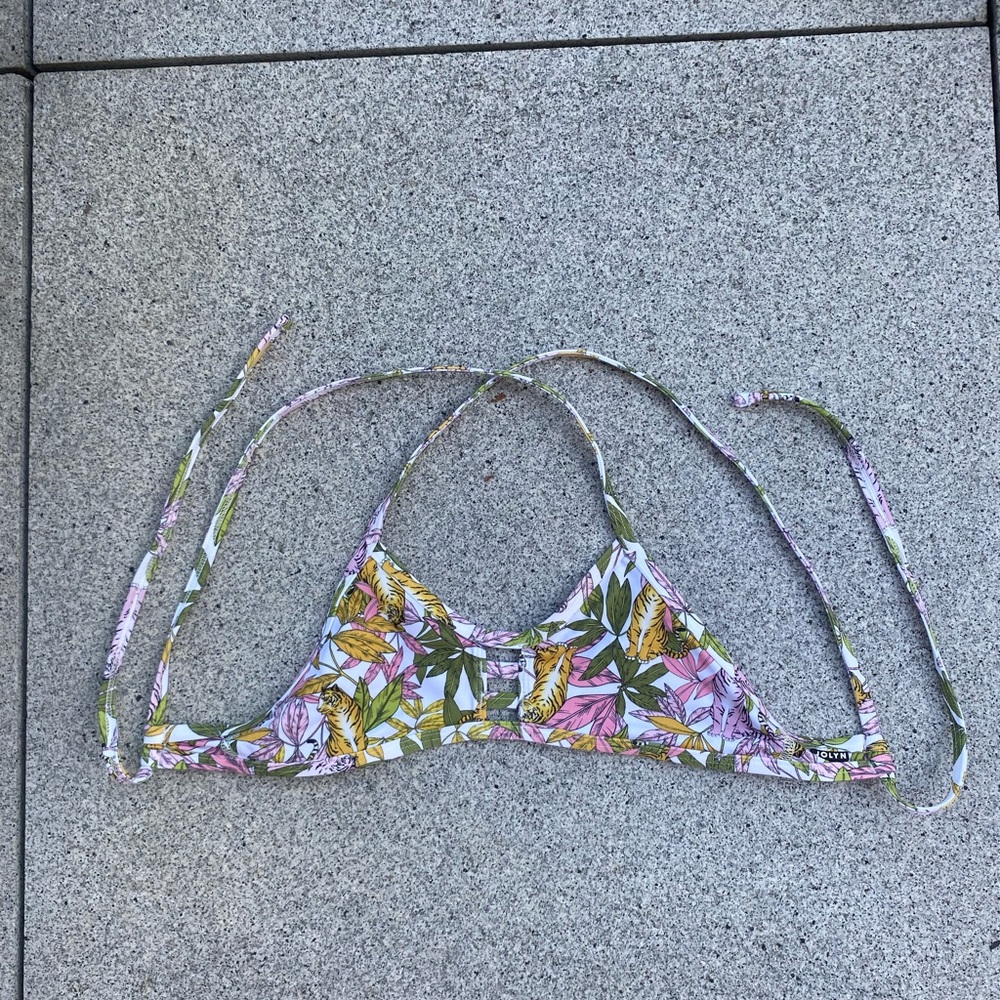 JOLYN Bikini Top - XS - Tiger print, PRISTINE CONDITION!!
